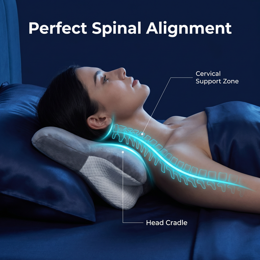 NightHaven Ergonomic Cervical Pillow
