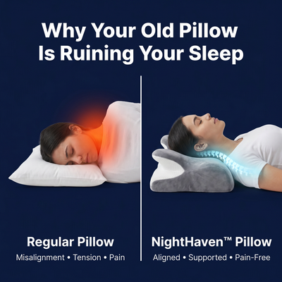 NightHaven Ergonomic Cervical Pillow