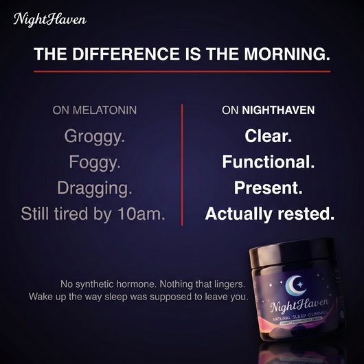 NightHaven Natural Sleep Gummies – Fast-Acting, Melatonin-Free Sleep Support