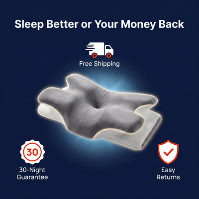 NightHaven Ergonomic Cervical Pillow