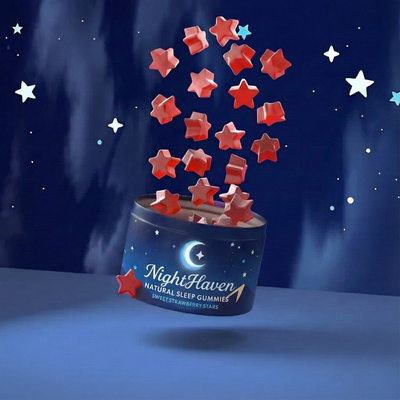NightHaven Natural Sleep Gummies – Fast-Acting, Melatonin-Free Sleep Support